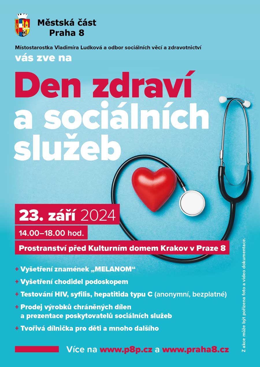 Den zdraví a sociálních služeb 2024 Praha 8