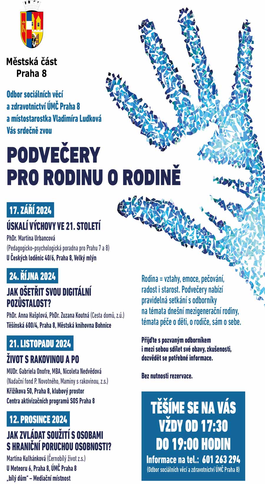 Podvečery pro rodinu o rodině - podzim 2024