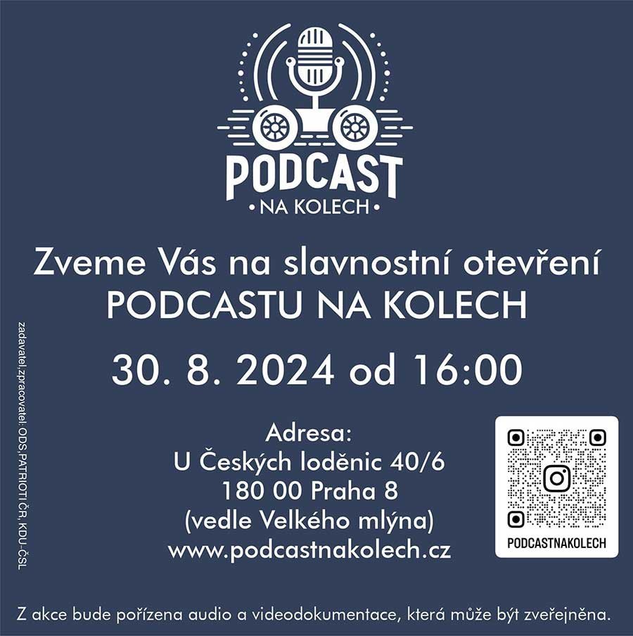 Podcast na kolech Praha 8